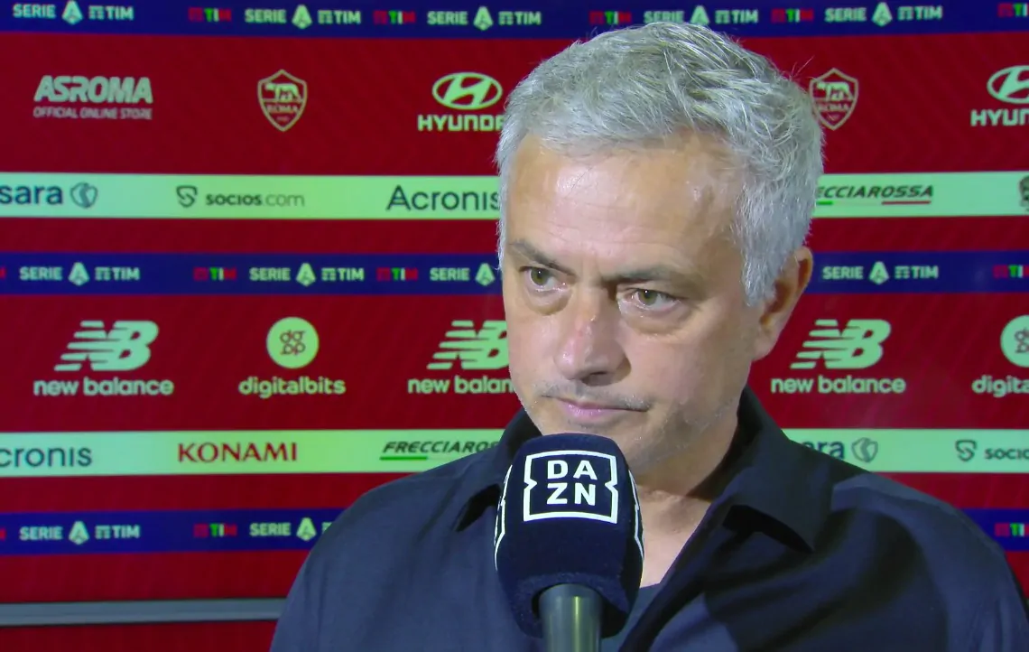 Mourinho attacca: “Questo non è più calcio! Altri hanno il potere, la Roma è piccolina”