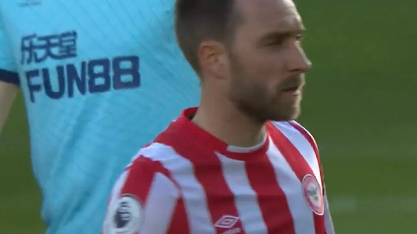 Premier League, il ritorno in campo di Eriksen: entra nel secondo tempo di Brentford-Newcastle