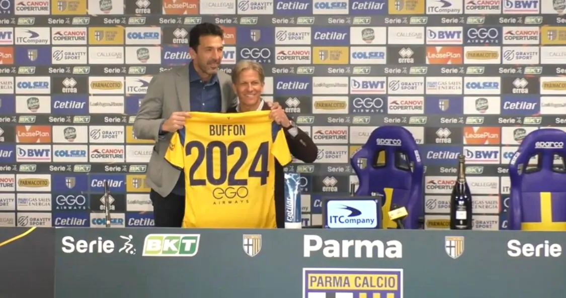Buffon rinnova col Parma, parla l’agente: “È rimasto per una scommessa”