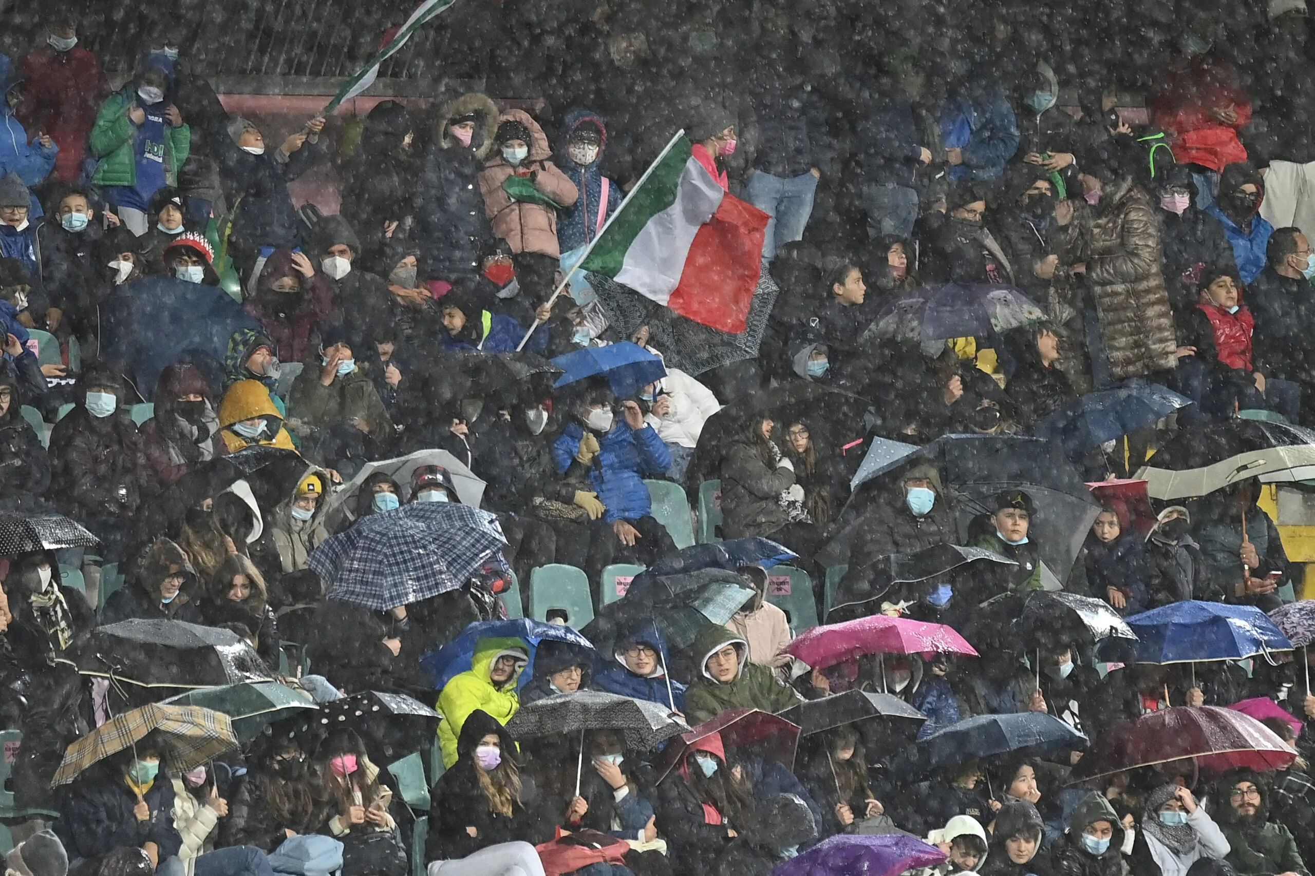 Capienza al 100% per le partite dell’Italia: c’è la notizia