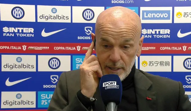 Pioli furioso durante l’intervista nel post partita: l’accaduto