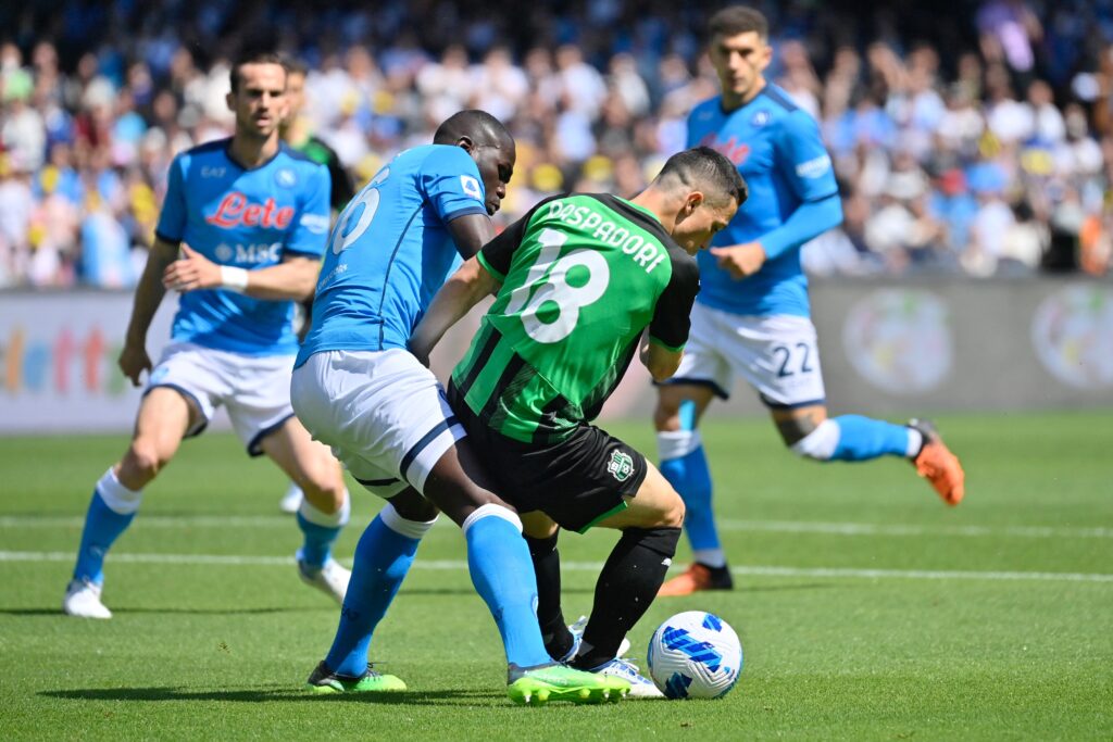 raspadori napoli sassuolo