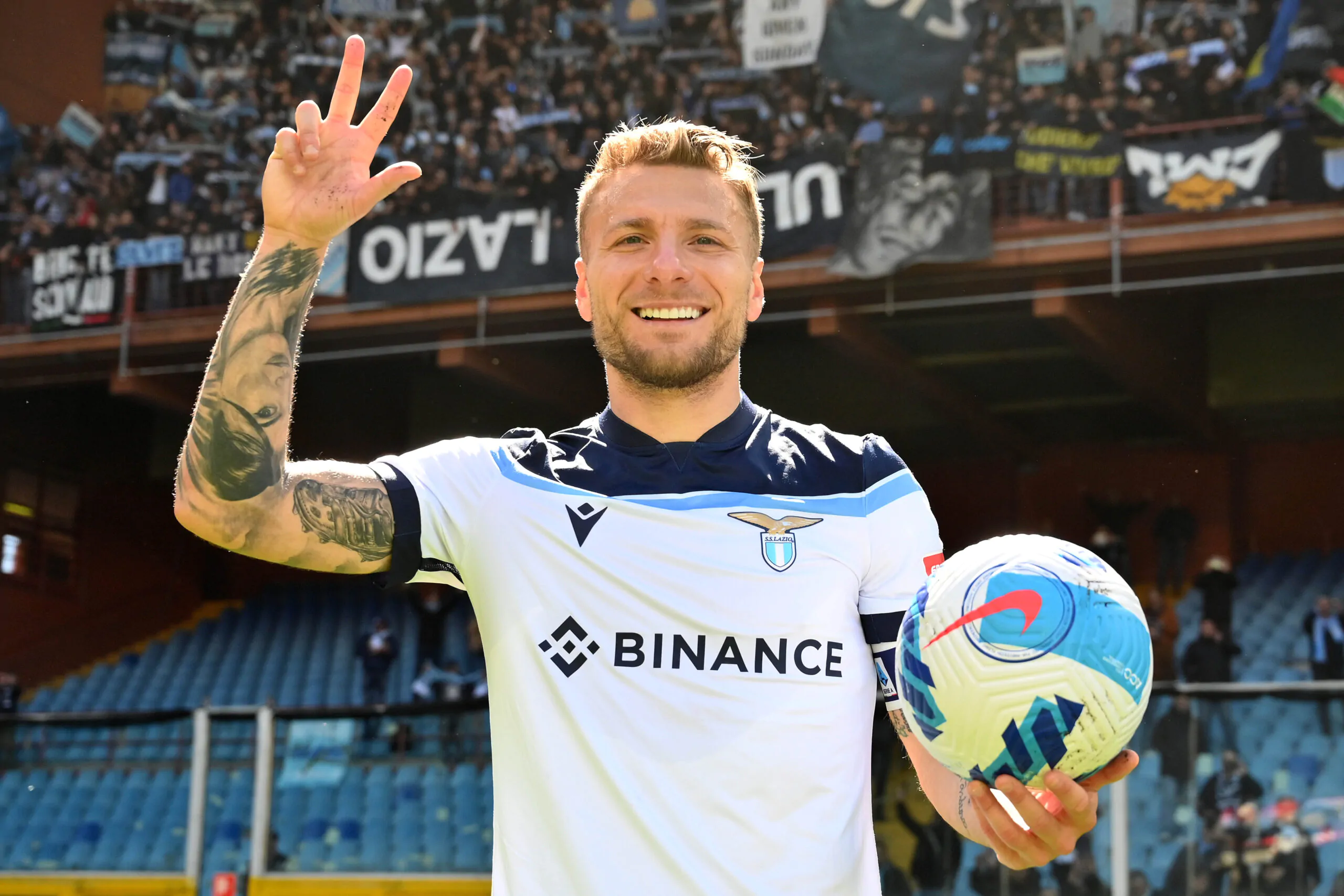 Lazio, Immobile: “Ho le stesse responsabilità degli altri per il Mondiale”