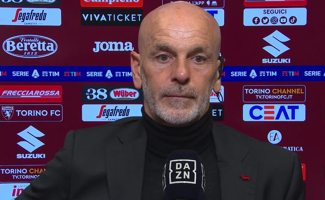 Torino-Milan, parla Pioli: l’ha detto sull’arbitraggio!