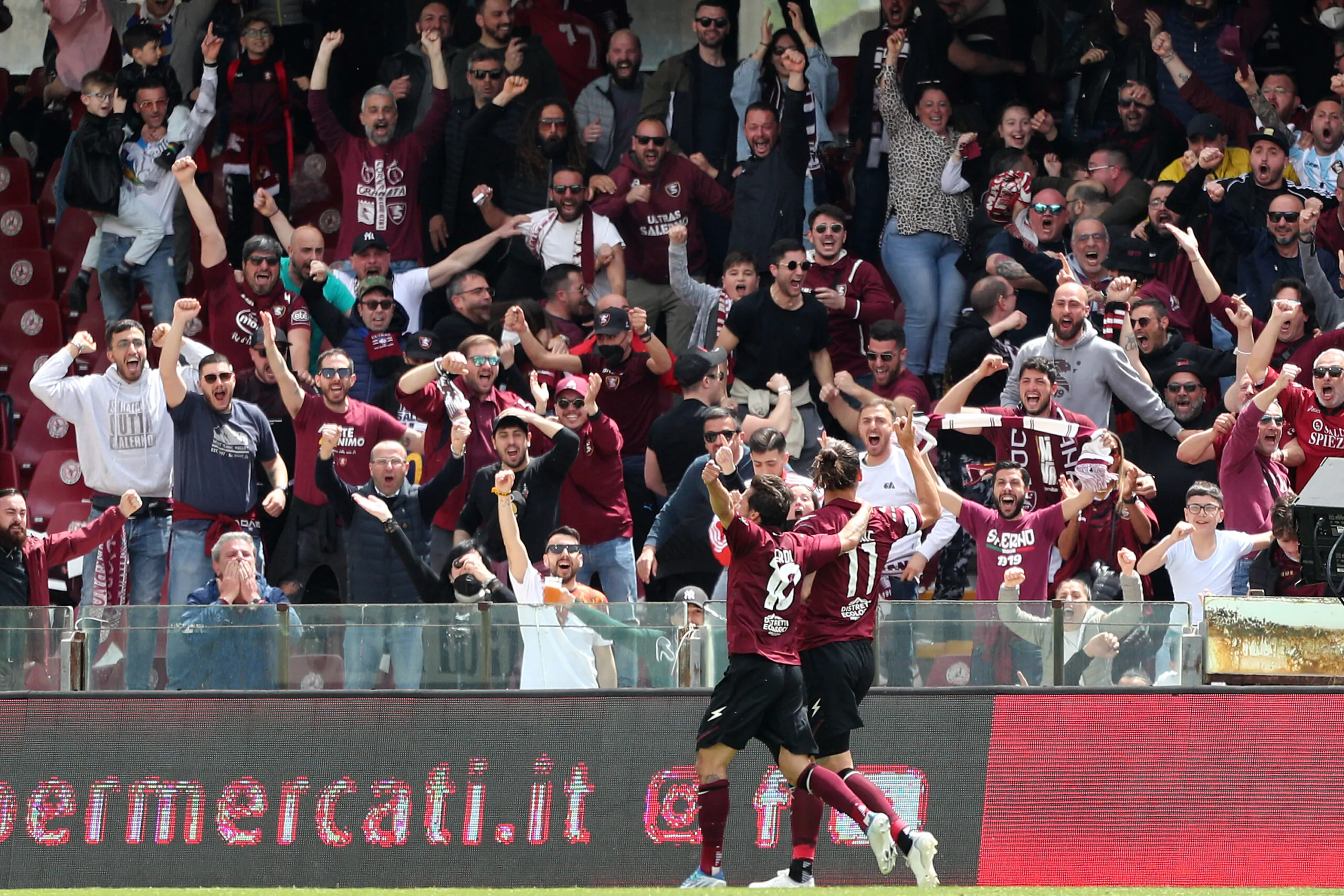 Record per la Salernitana: è successo per la prima volta nella storia!