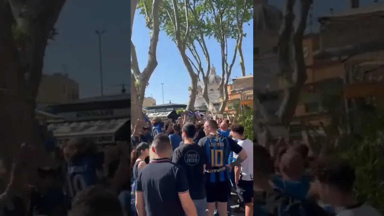 VIDEO | TIFOSI DI JUVE E INTER PRONTI PER LA FINALE!