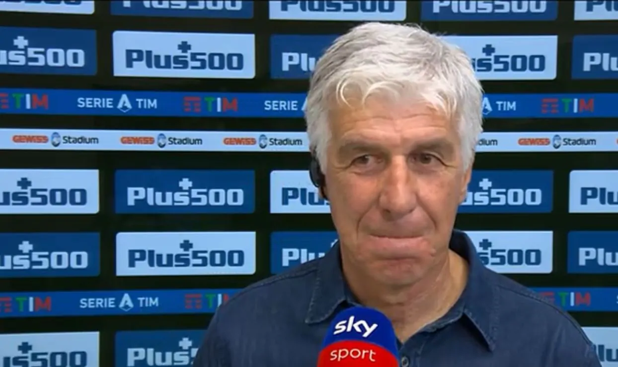 Gasperini: “Peccato aver buttato tutto in queste ultime partite”. Poi i complimenti ad Italiano!