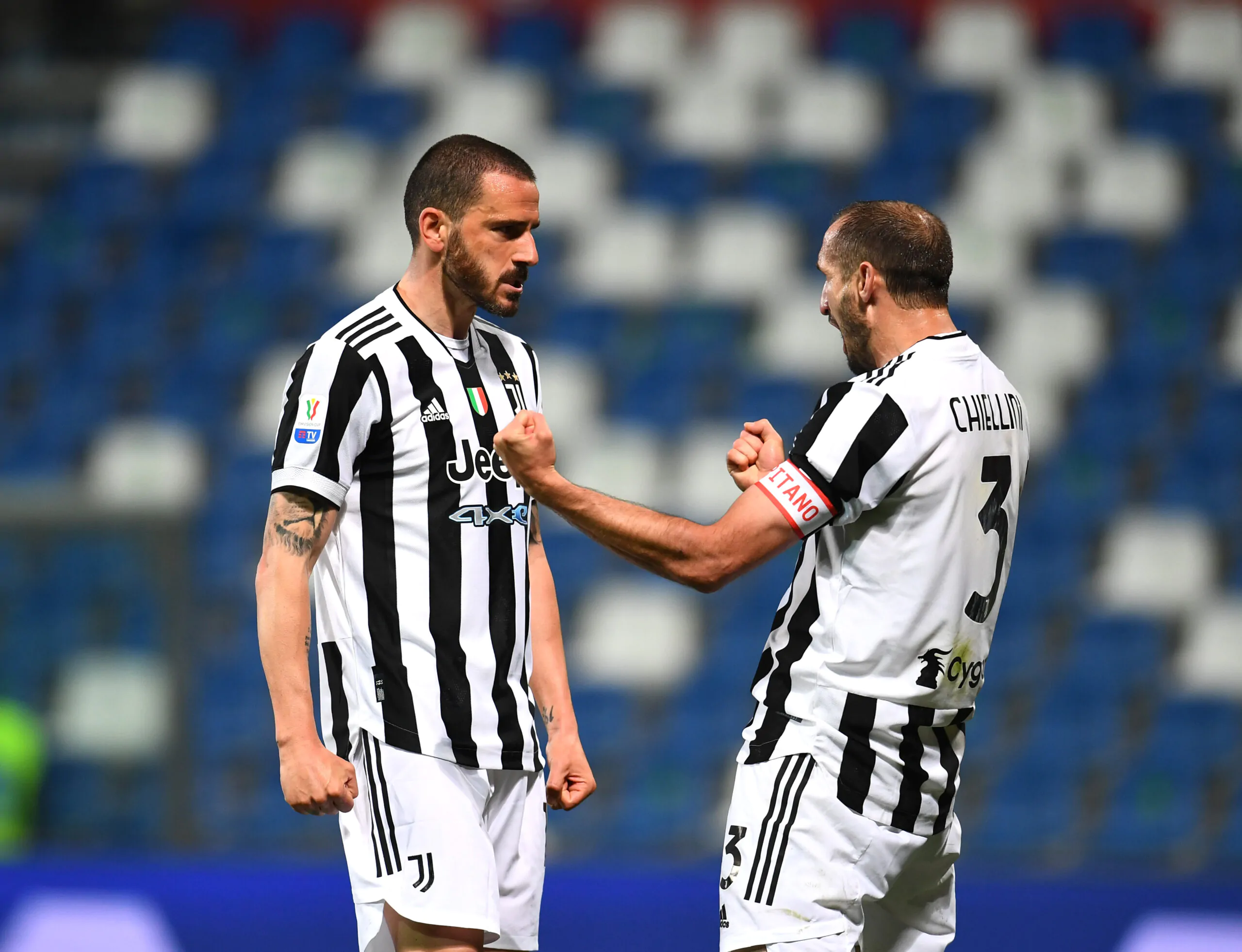 Il commovente saluto di Bonucci a Chiellini: “Sei stato un esempio”!