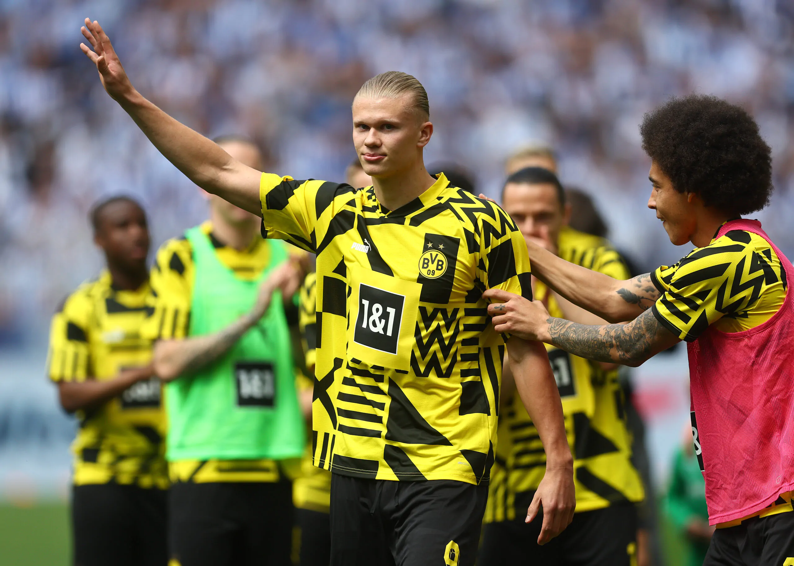 Haaland lascia il Borussia Dortmund: gesto fantastico per la squadra