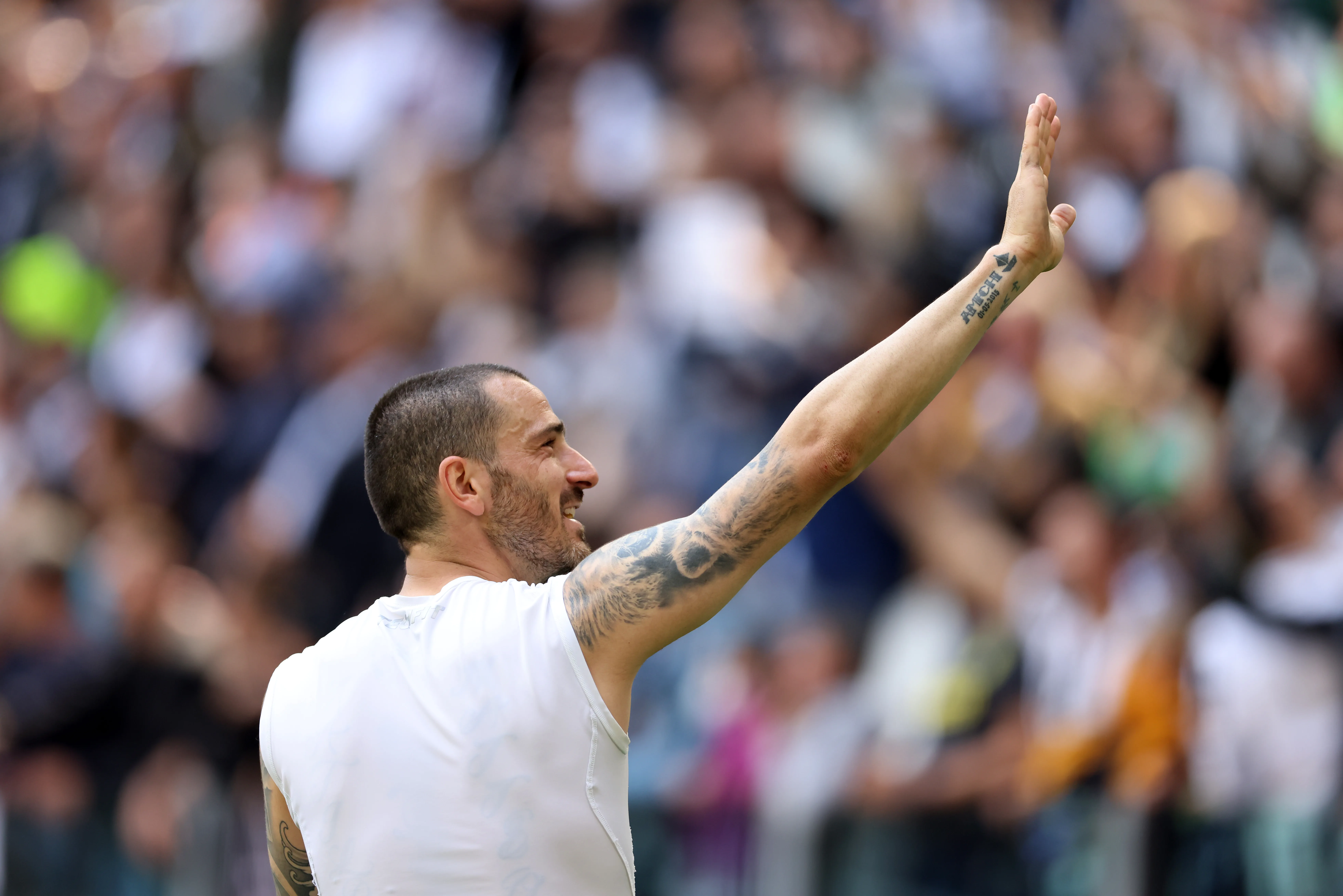 “Ti fa venire la pelle d’oca”: messaggio da brividi di Bonucci per la Juventus