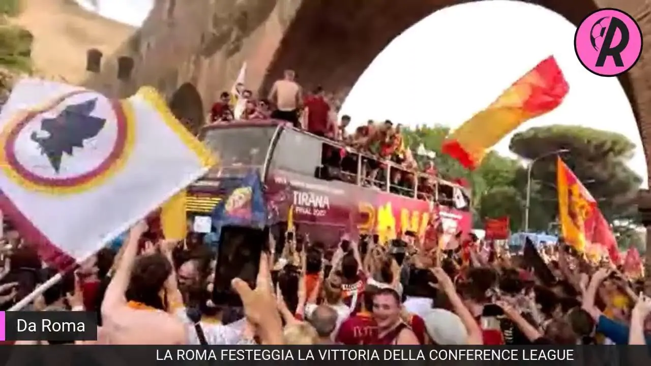 VIDEO | LIVE LA FESTA DELLA ROMA