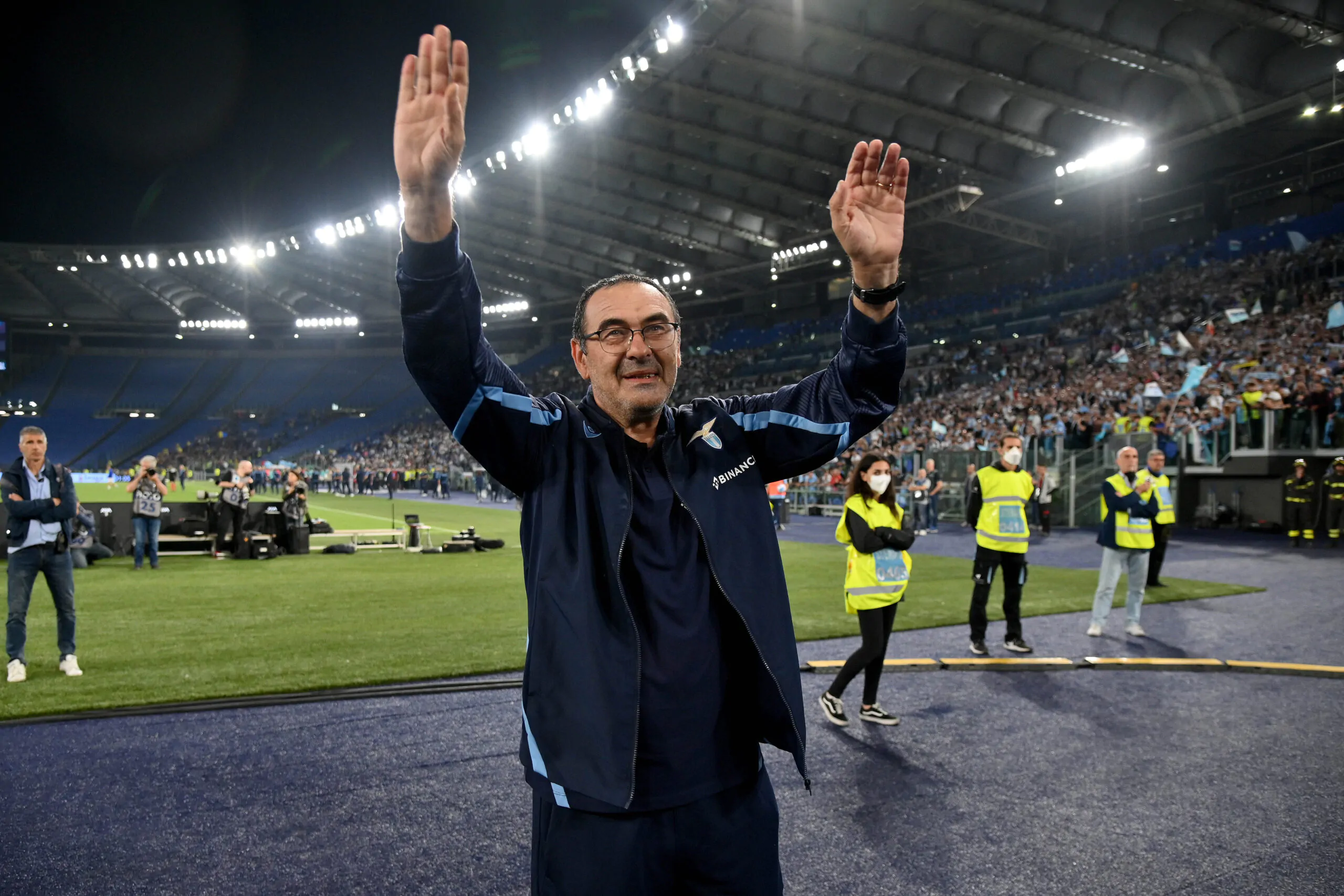 Sarri a sorpresa dopo Lazio-Bologna: “Oggi abbiamo improvvisato”