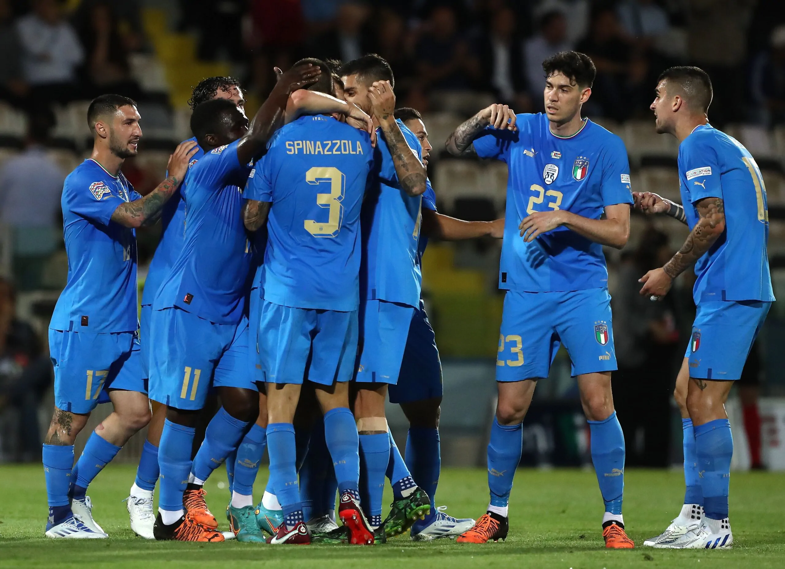 Sorteggio Nations League: Italia-Spagna in semifiniale