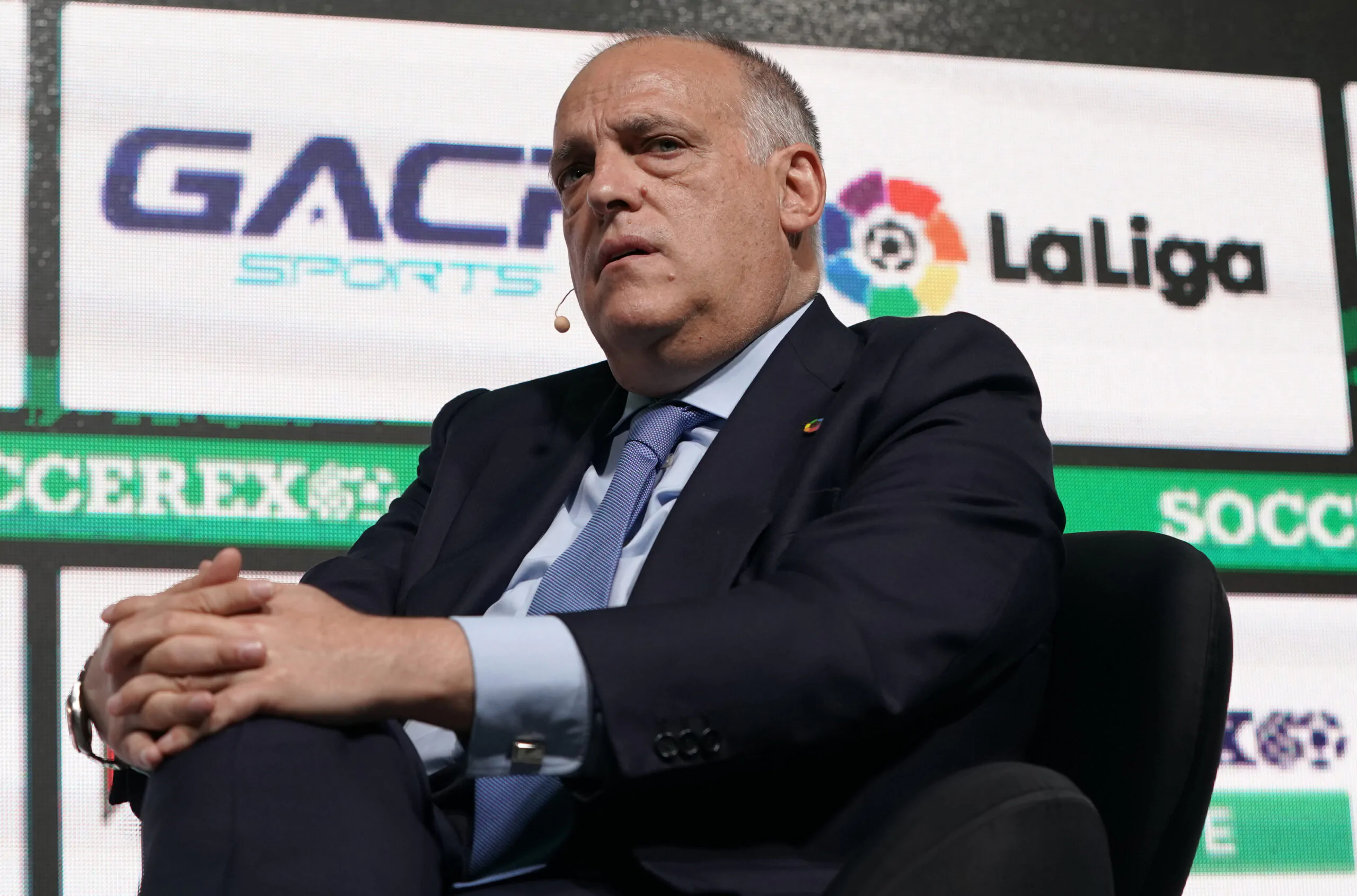 Tebas risponde a Čeferin e attacca nuovamente City e Psg: “Peggio della Superlega”