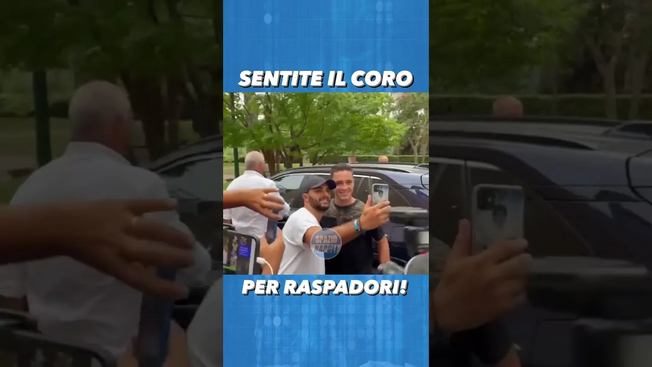 VIDEO | CORO PER RASPADORI: INIZIA L’AVVENTURA CON IL NAPOLI!