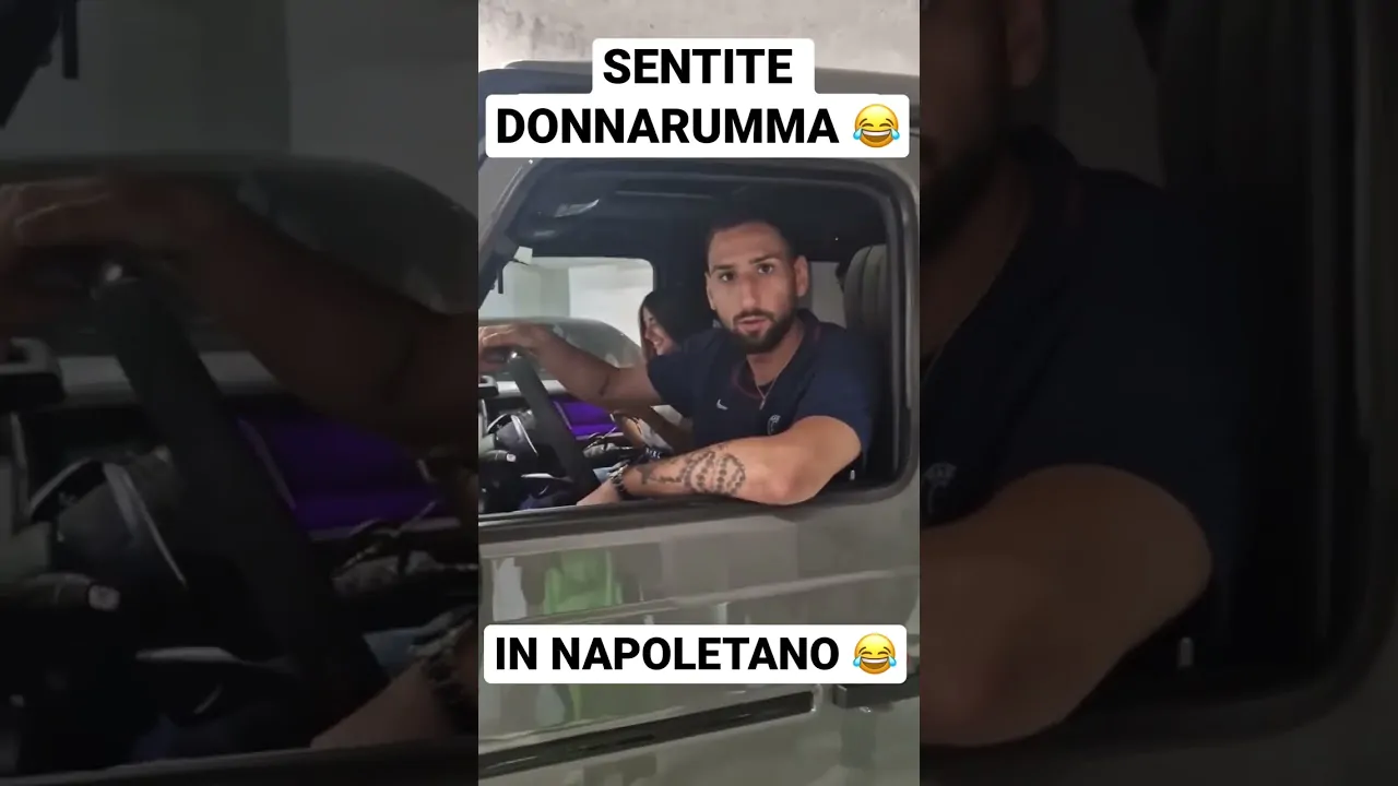 VIDEO | Siparietto in napoletano per #Donnarumma a Parigi‼️😂