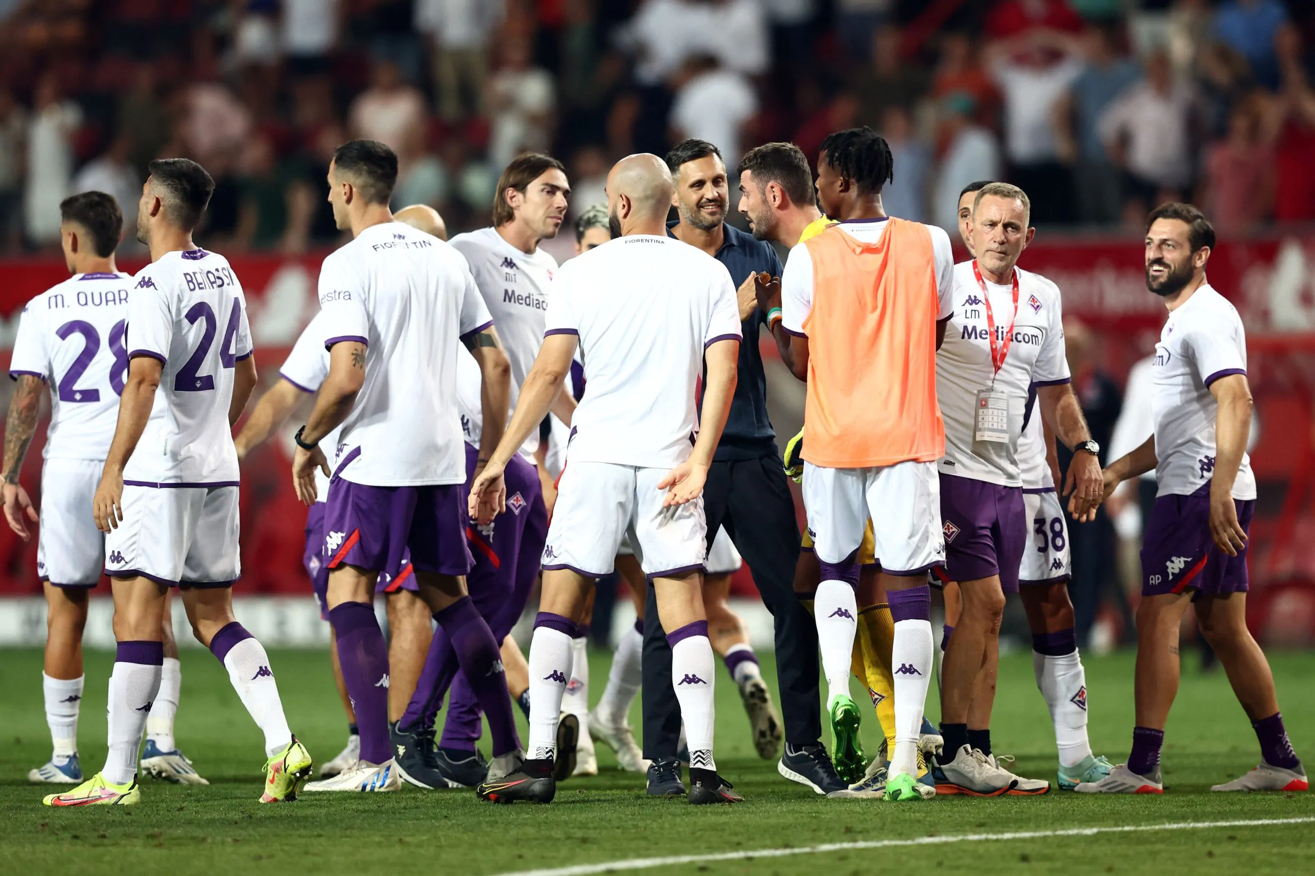 Fiorentina, Italiano dopo il passaggio del turno: “Saremmo stati folli a farlo”