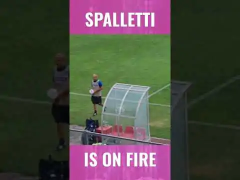 VIDEO | Spalletti SHOW: non fa cadere il pallone!