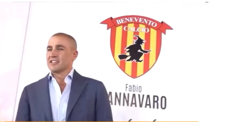 Cannavaro parte da Benevento: “Ho tanta voglia, vi stupirò con il mio calcio”