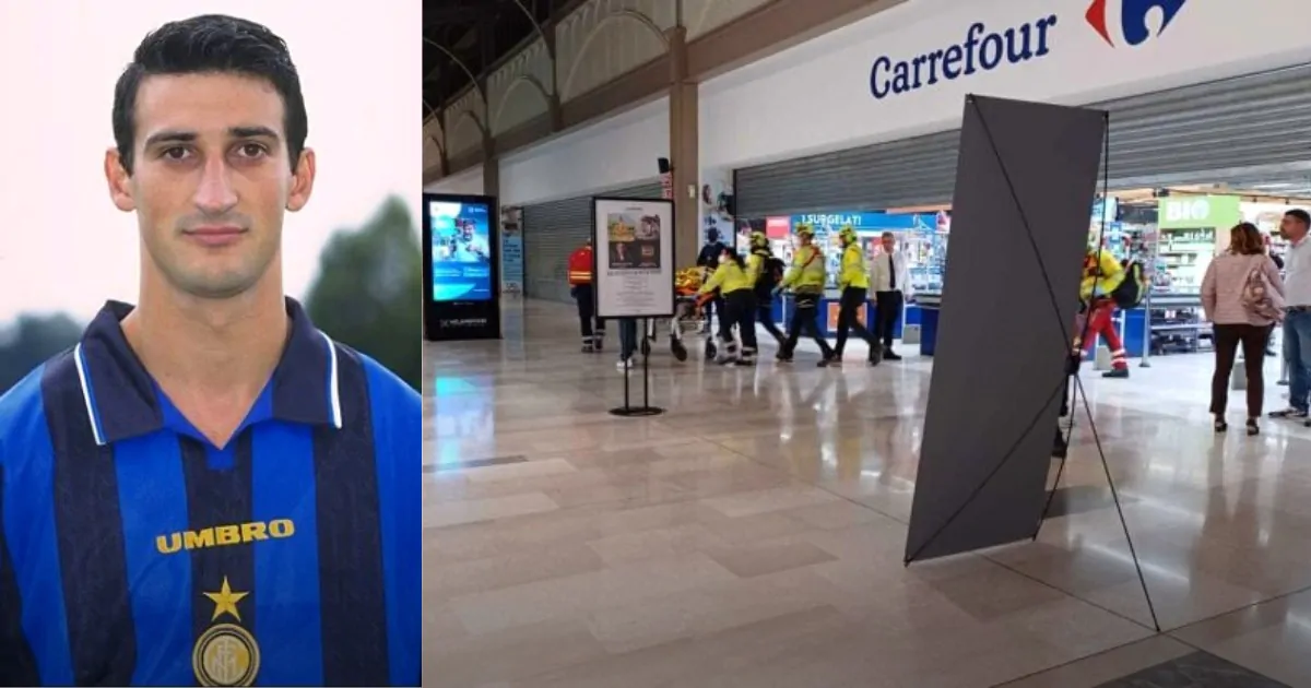 Agguato al Carrefour di Assago, a disarmare l’aggressore è stato un ex calciatore di Inter e Napoli!