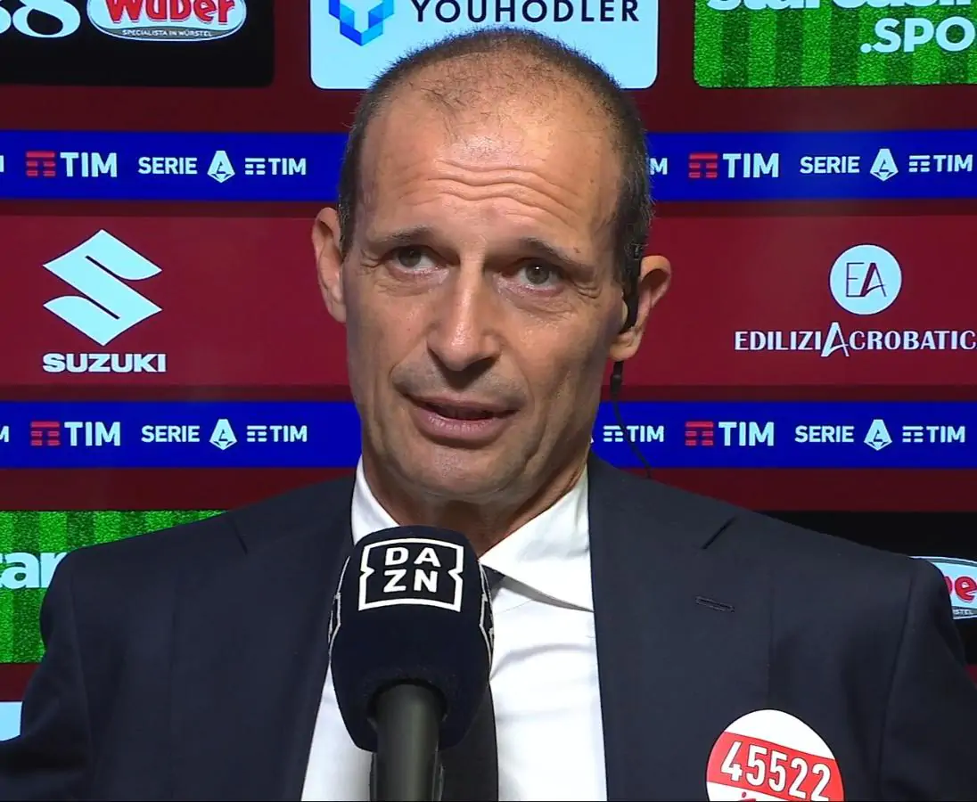 Juventus, Allegri: “Il ritiro? L’ho già detto ai ragazzi”