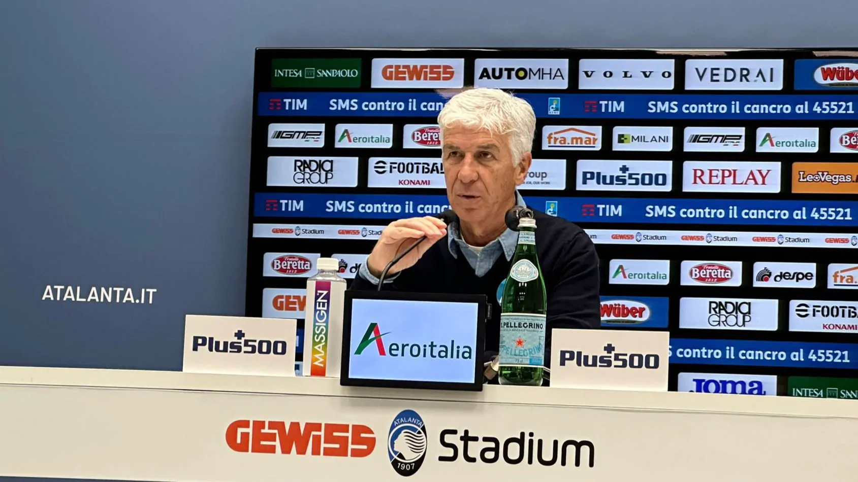 Gasperini furioso in conferenza: “Non è accettabile!”