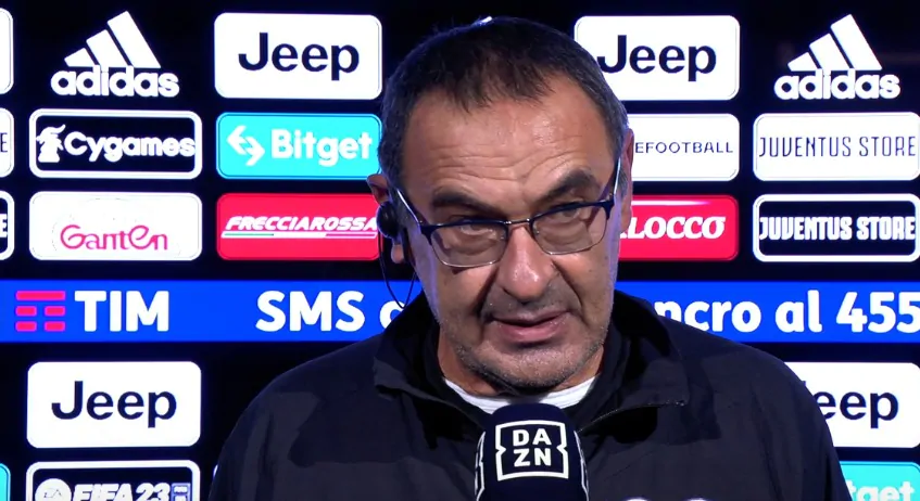 Sarri a muso duro sul Mondiale: “Non penso di guardarlo”