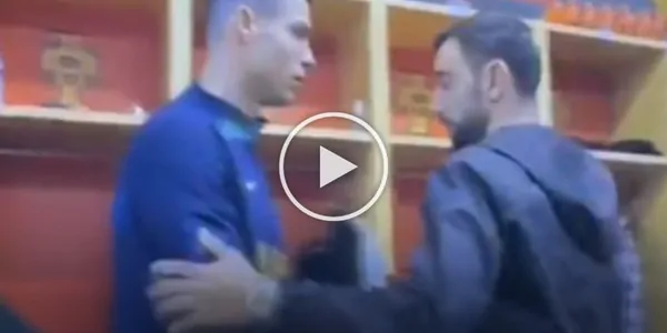 VIDEO – Ritiro Portogallo: aria tesa tra Ronaldo e Bruno Fernandes