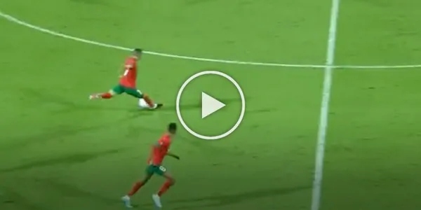 VIDEO – Super gol di Ziyech col Marocco: ha segnato dalla sua metà campo!