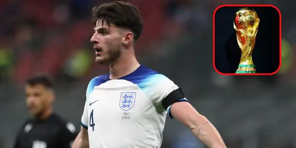 Declan Rice non si nasconde: bagaglio vuoto per portare a casa la Coppa del Mondo (FOTO)