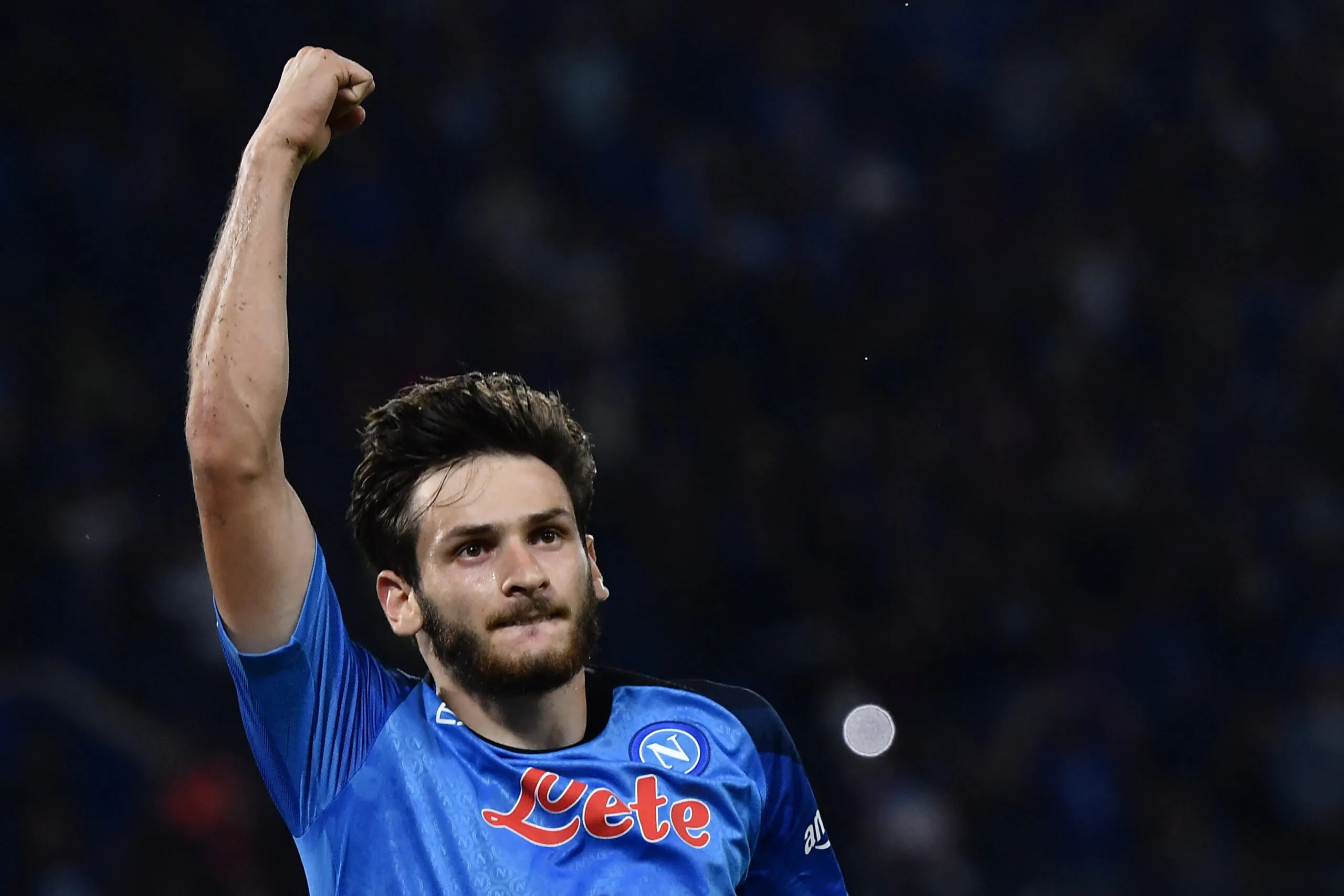 Napoli, Kvaratskhelia rivela: “È successo nella sfida contro il Liverpool”