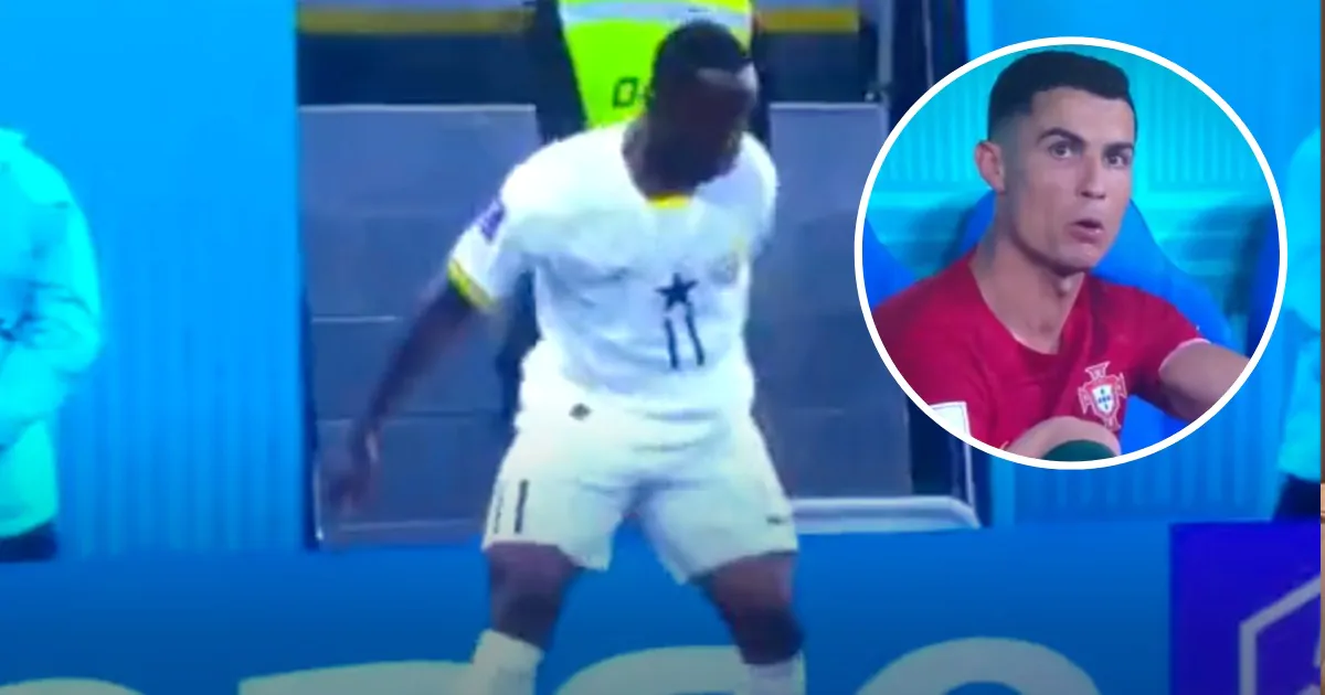 VIDEO – Bukari esulta “alla Ronaldo”: la reazione del portoghese non lascia dubbi