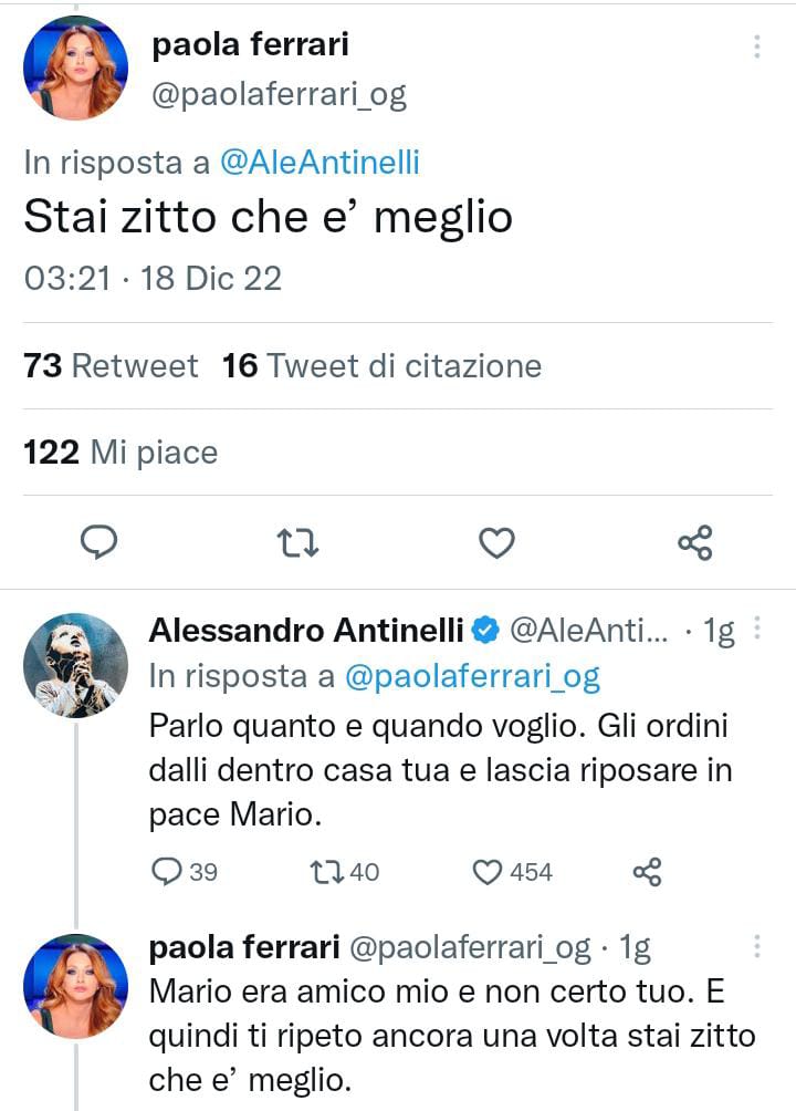 Paola Ferrari Antinelli RAI