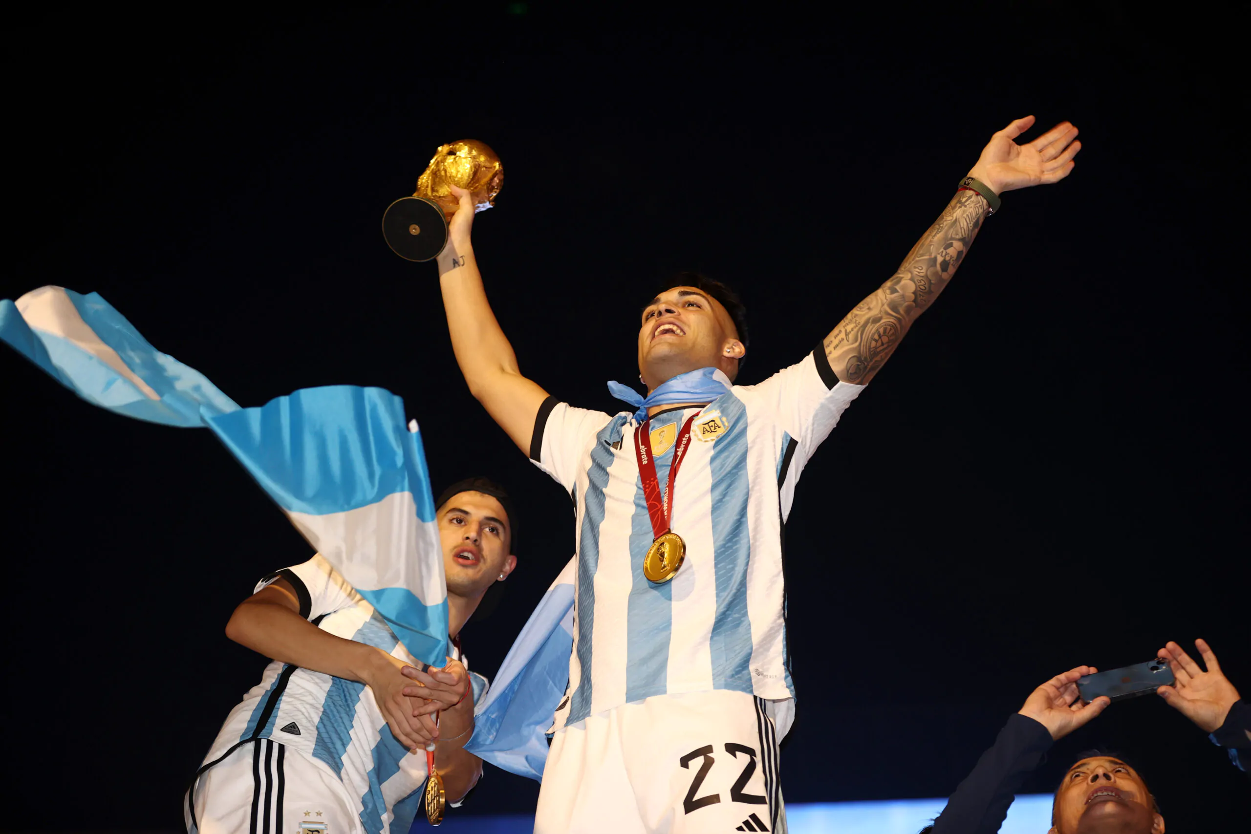 Argentina-Francia, Lautaro grato alla famiglia e al suo popolo: “Sembrava di stare in Argentina”