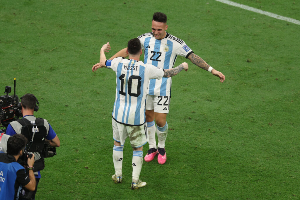 Lautaro e Messi - Argentina