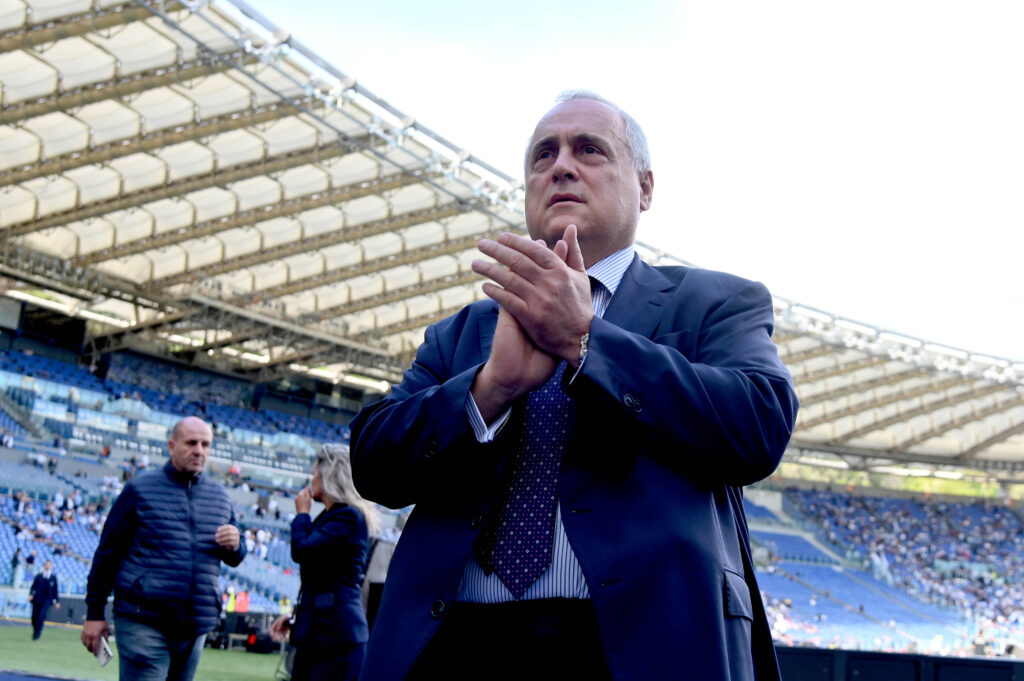 Lazio, l’annuncio di Lotito sorprende i tifosi: c’entra il mercato