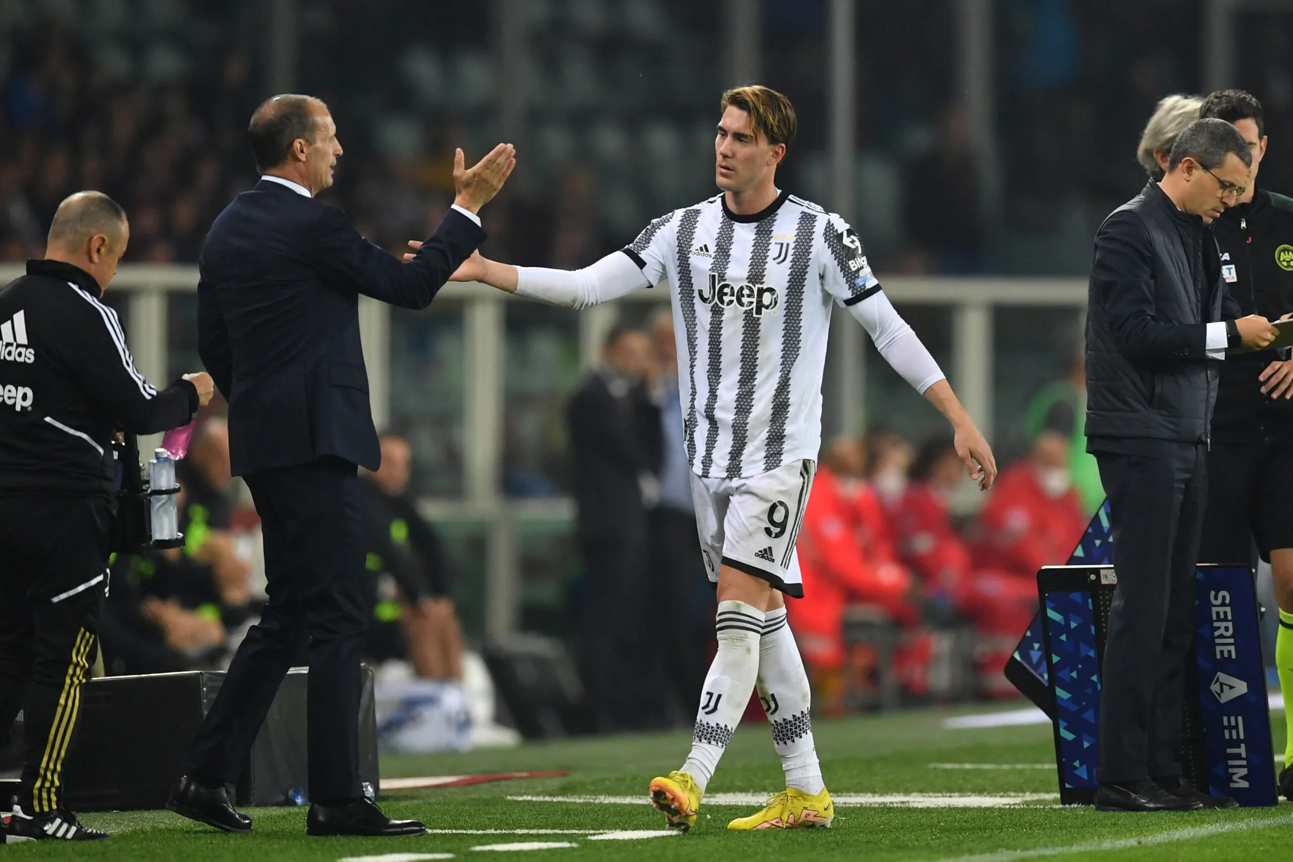 Juventus, novità sulle condizioni di Vlahovic: slitta il rientro?