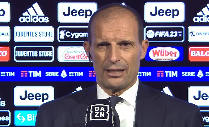 Siparietto a DAZN: “Non potete più nascondervi”, la risposta di Allegri sullo scudetto!