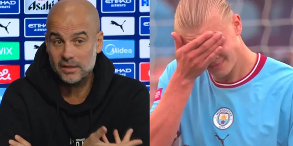 Guardiola punge Haaland: “Frustrato? La felicità è sopravvalutata”