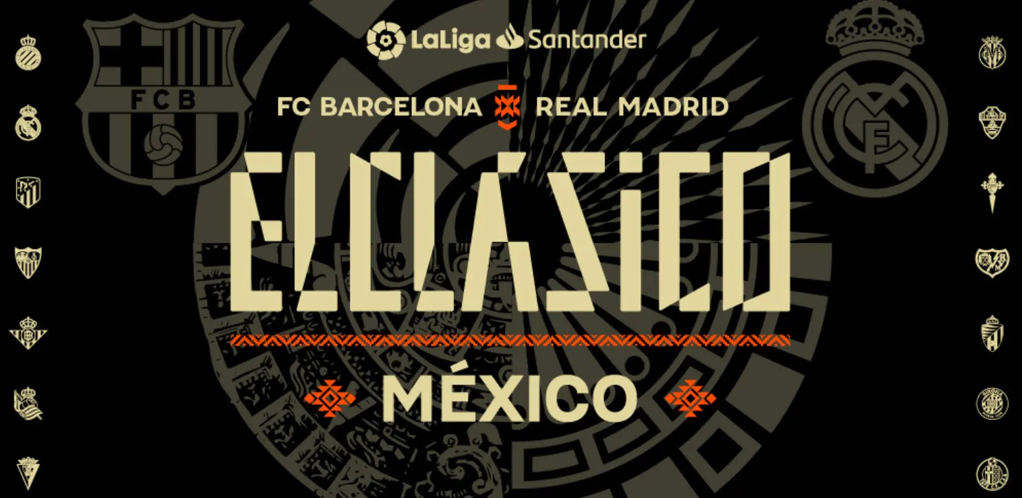 Annuncio a sorpresa de LaLiga: “Barcellona-Real Madrid a Città del Messico”, ma non è come sembra!