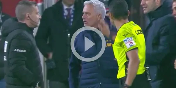 Lite Mourinho-Serra: spunta il labiale dell’arbitro – VIDEO