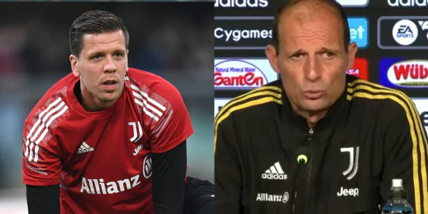 Allegri contro Szczesny in conferenza: parole dure del tecnico