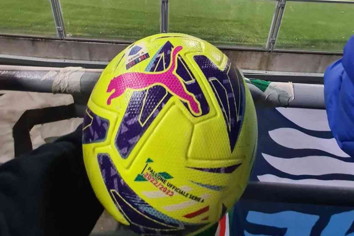 Pallone Serie A in mostra