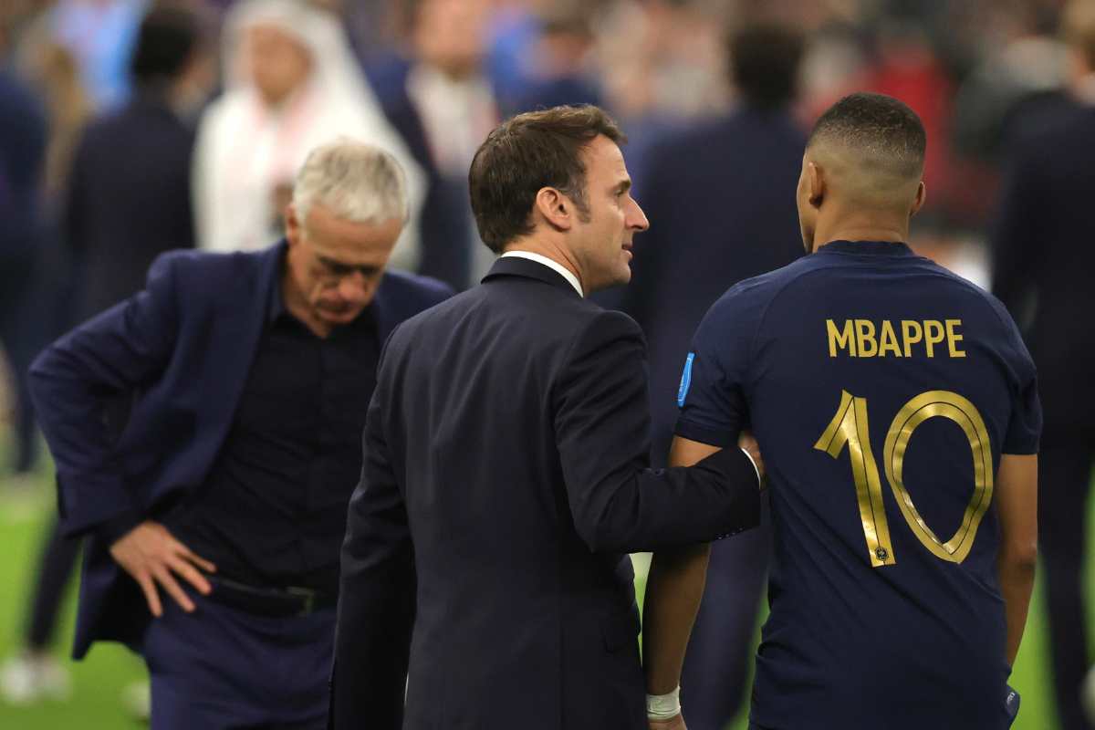 Dichiarazioni a sorpresa di Macron su Mbappé