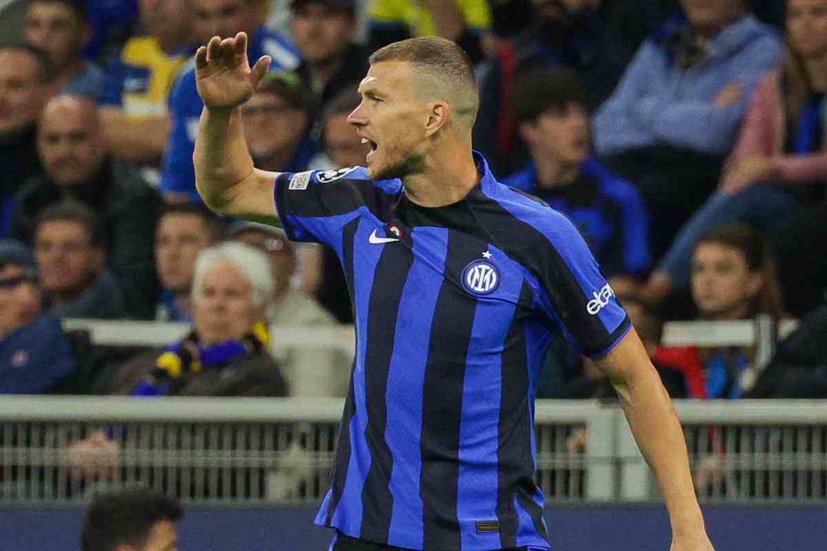 Dzeko in scadenza con l'Inter