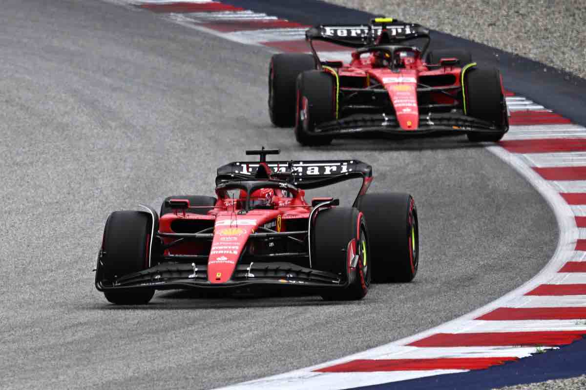Terremoto tra Sainz e Leclerc in Ferrari