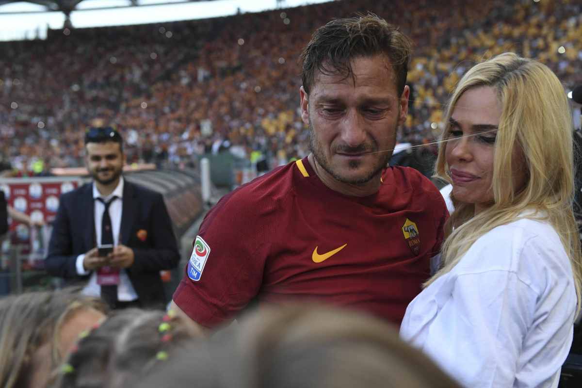 Retroscena Totti e Ilary