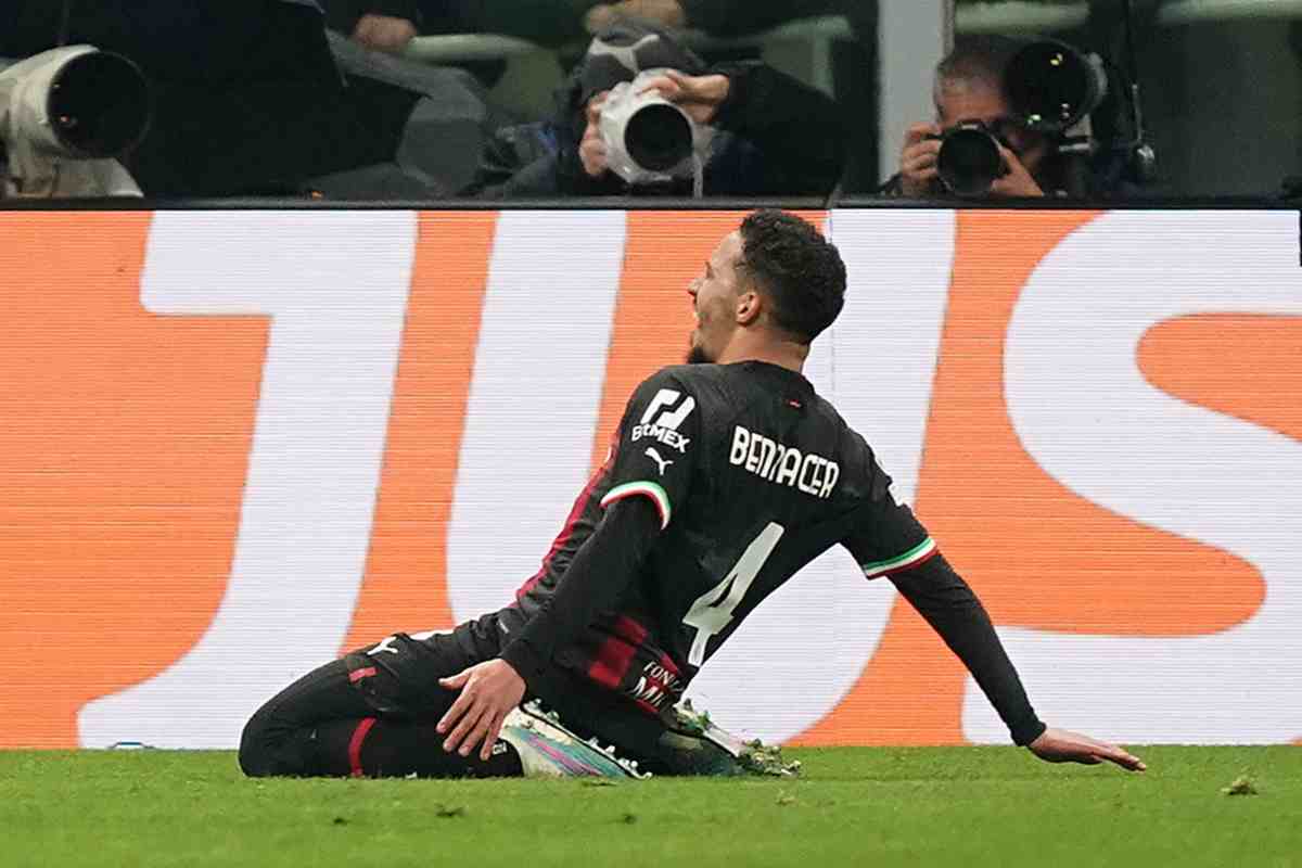 Bennacer in uscita dal Milan