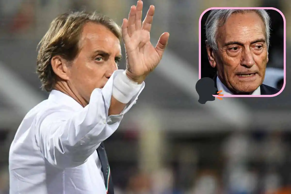 Gravina risponde a Mancini: “Non me l’ha mai detto!”, poi la smentita sullo staff della Nazionale