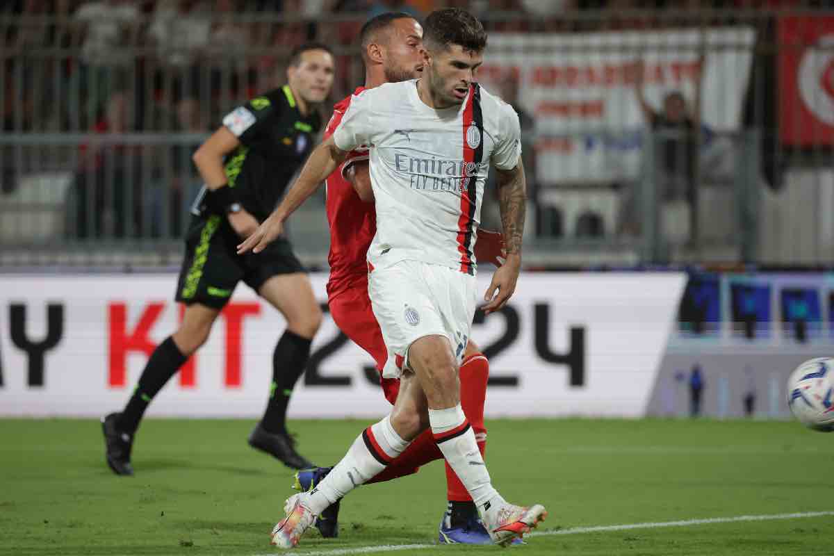 Pulisic in campo